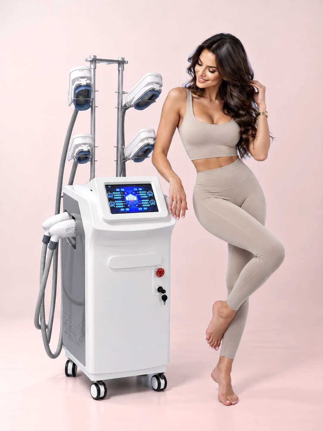 Aparat de criolipoliză 360° cu patru aplicatori la Clinically Contour Iași